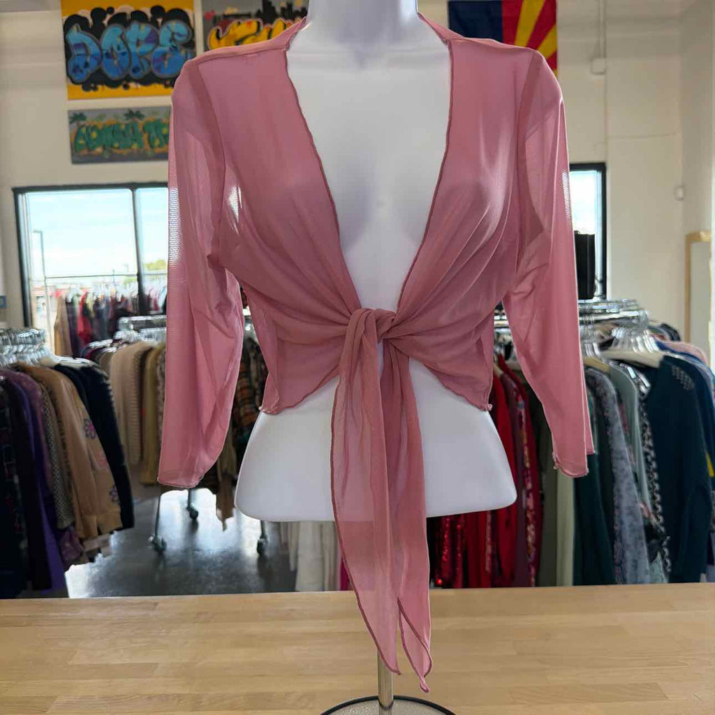 Mesh Jacket Mauve