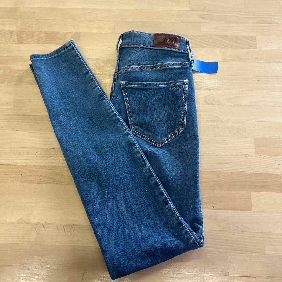 Hollister Size 3 Blue Denim Preloved Jeans