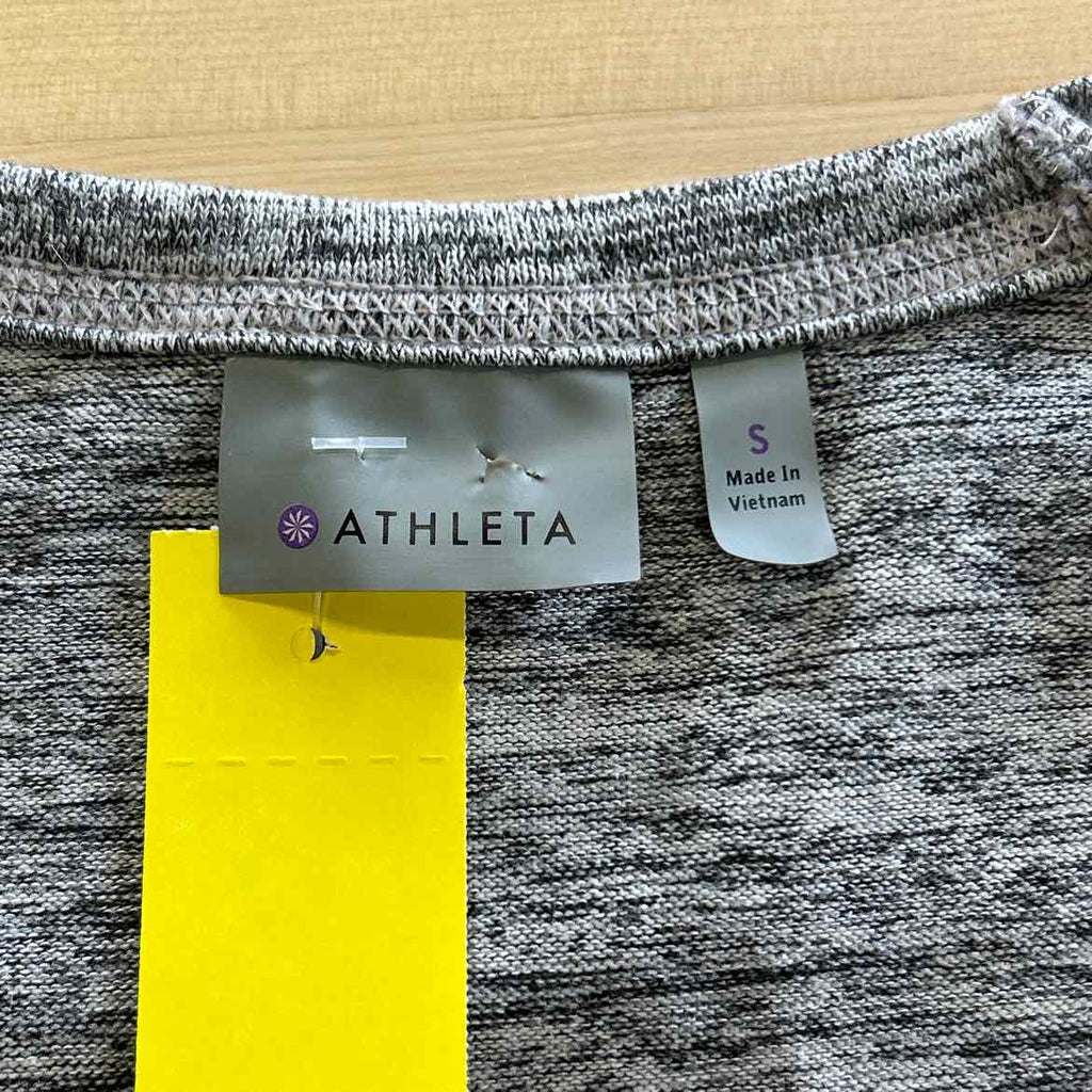 Athleta Size S Gray Long Sleeve