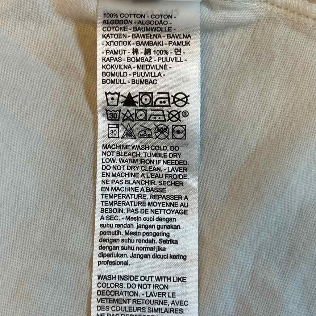 Levi's Size XL Off White Preloved MENS T-shirt