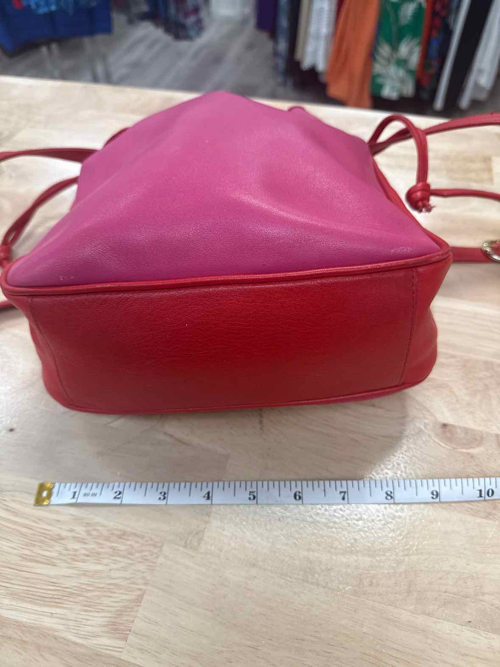 Jacqueline Ferrar Multi bright Bucket Preloved Handbag