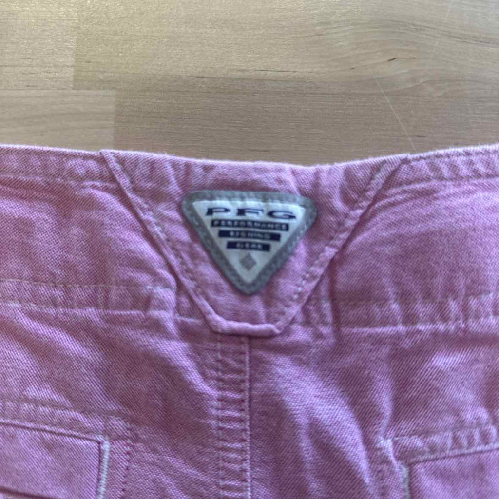 Columbia Size 8 Pink Shorts