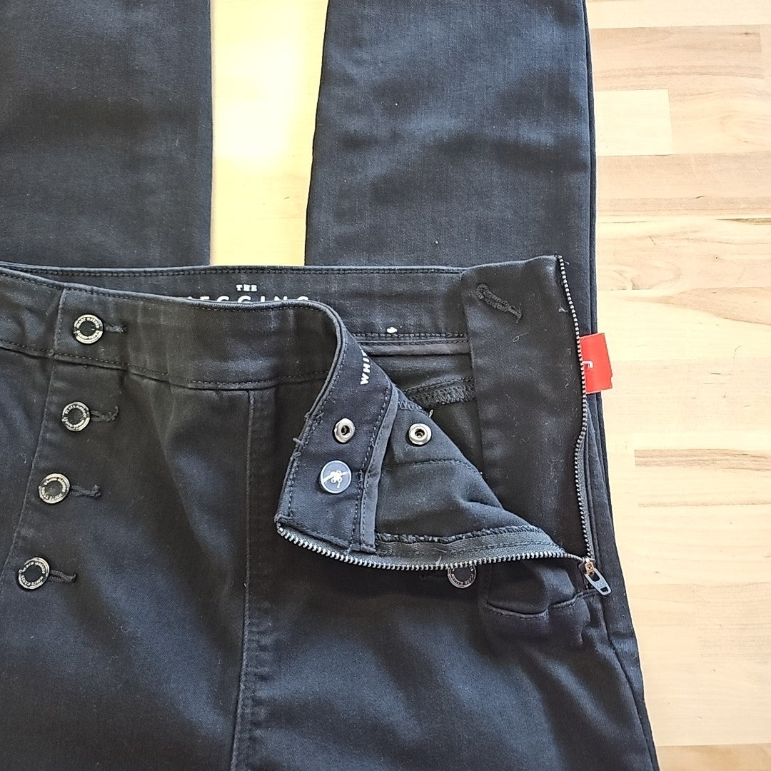 White House Black Market Size 0 Black Preloved Jeans