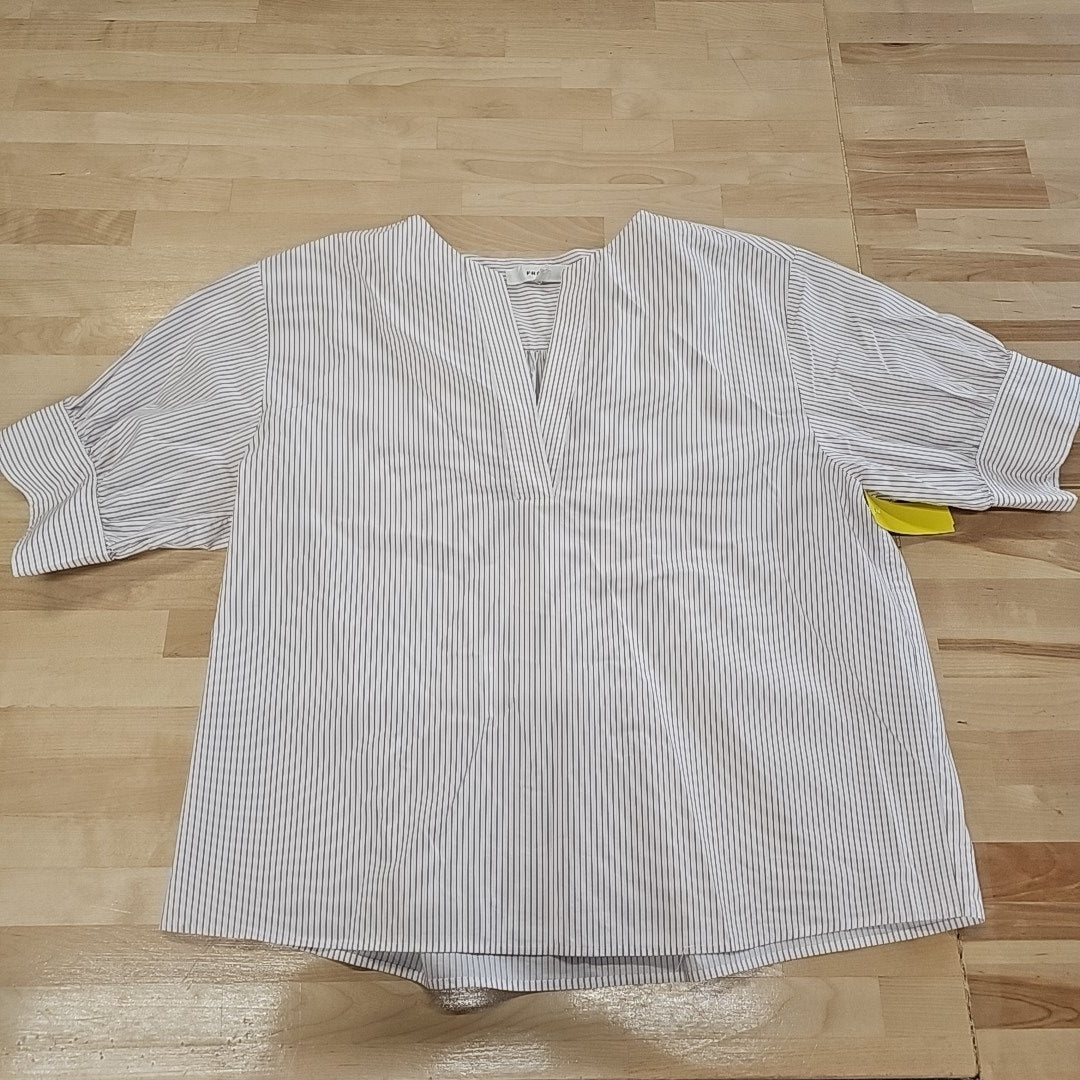 Frame Size L White Blouse