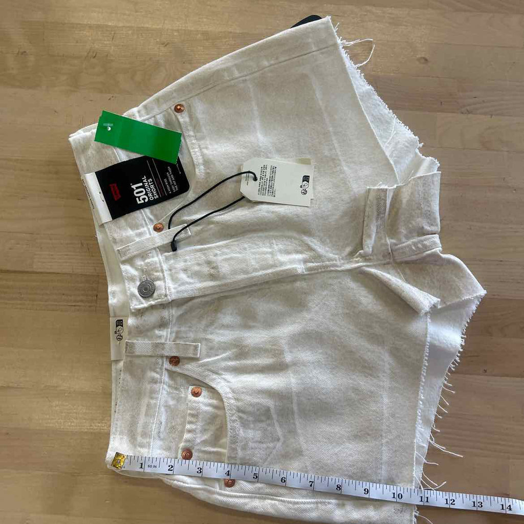 LEVI'S 501 Original Short in White - 25