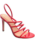I.n.c. International Concepts Women's Ginny Strappy Stiletto Sandals - Red - 9