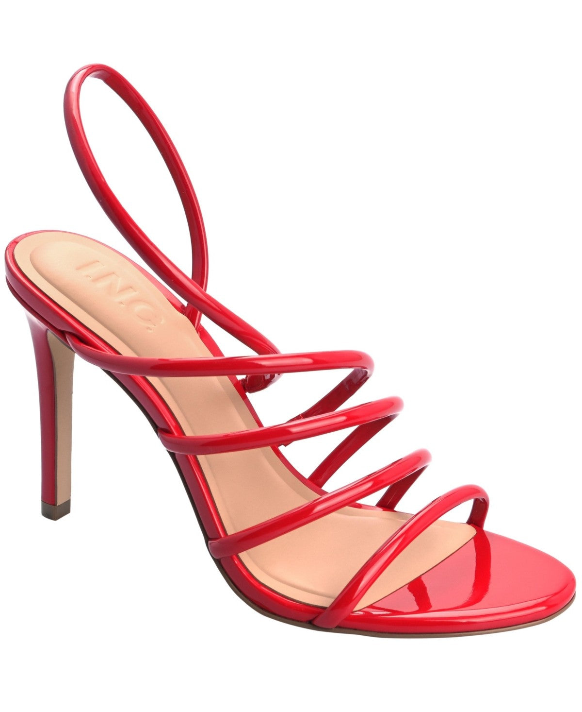 I.n.c. International Concepts Women's Ginny Strappy Stiletto Sandals - Red - 9