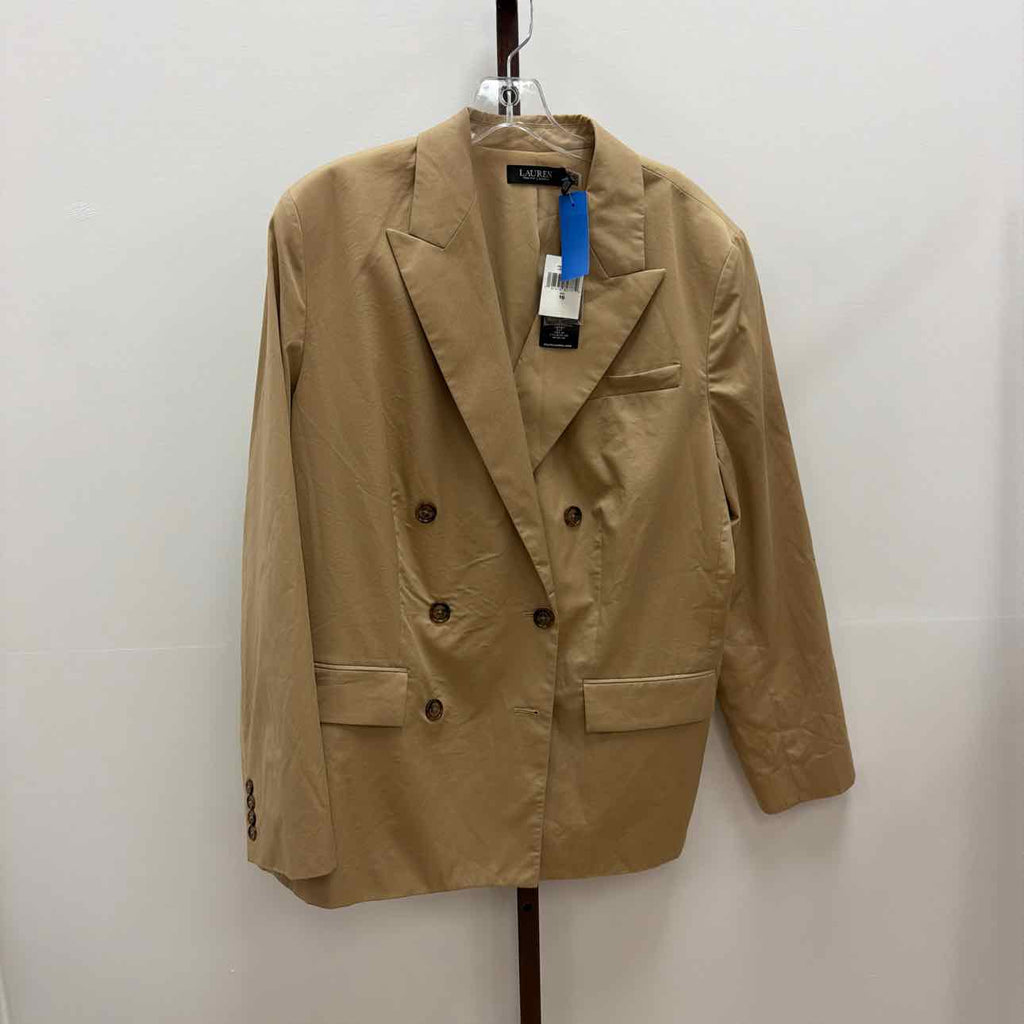 Ralph Lauren Size 16 Tan New Blazer