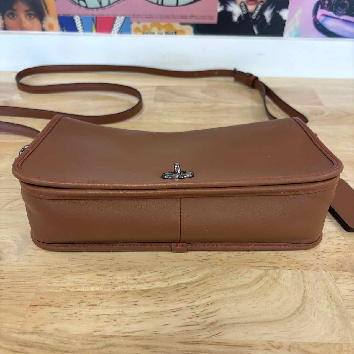 Coach Brown Leather Crossbody