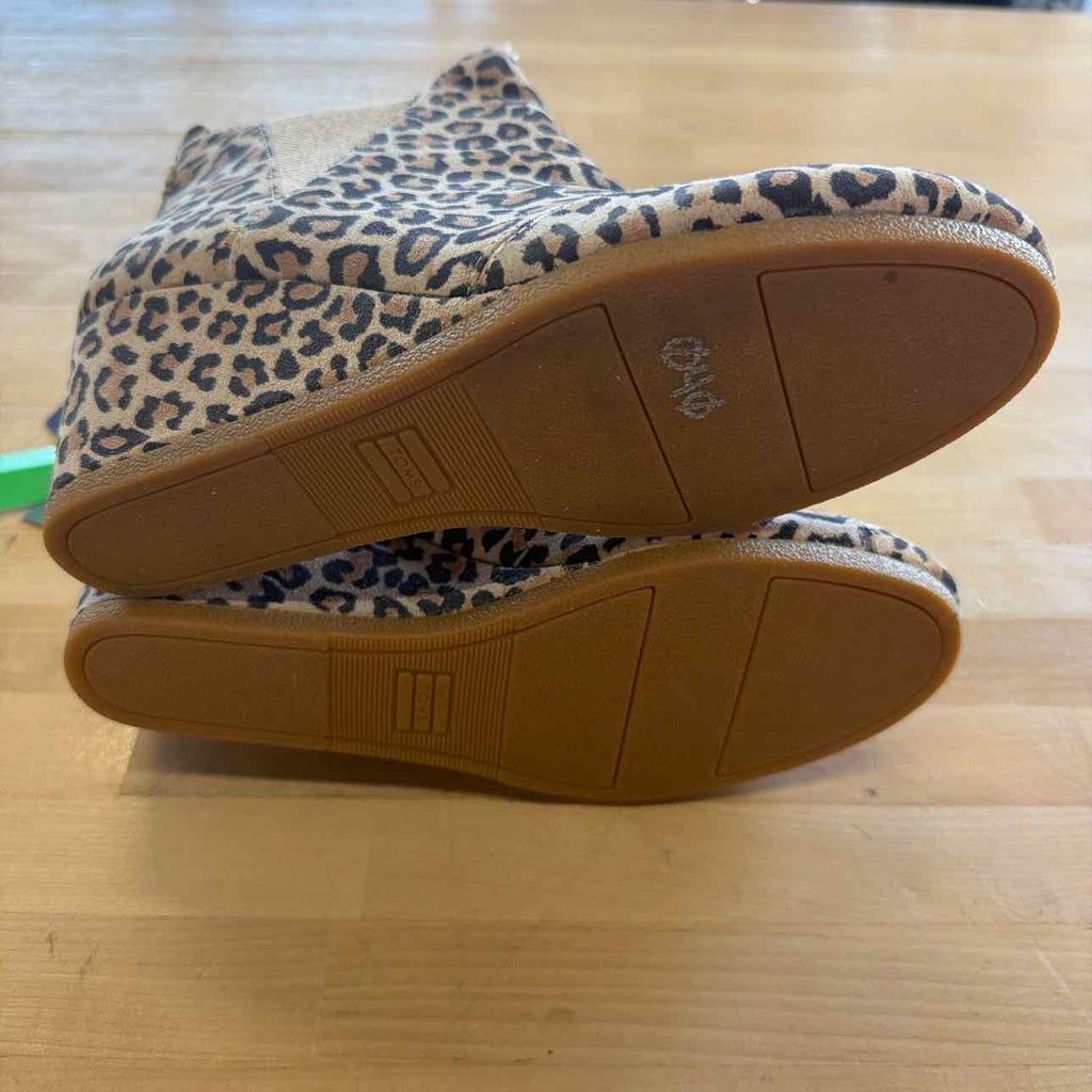 TOMS Women's Print Suede Kelsey Booties