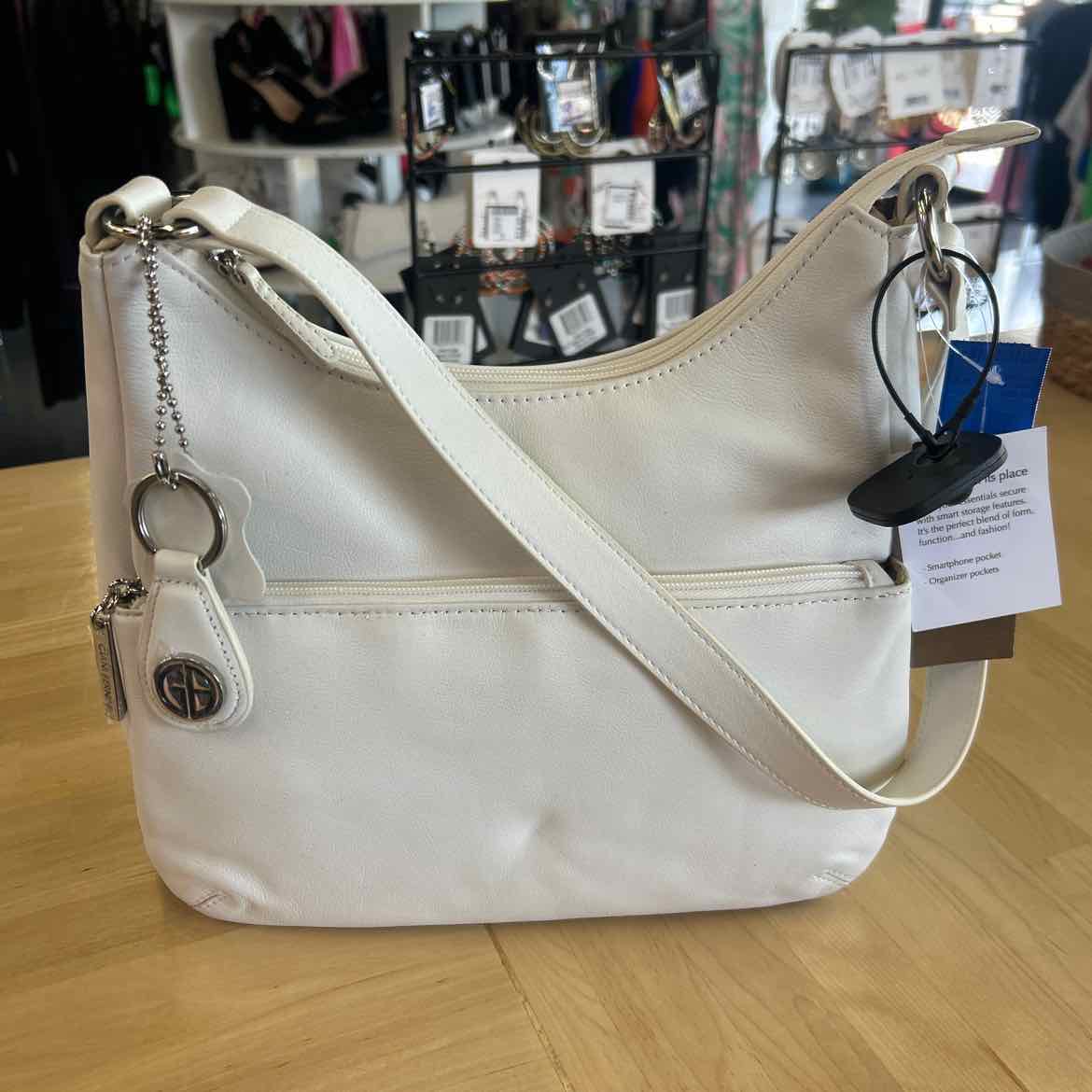 Giani Bernini White New Handbag