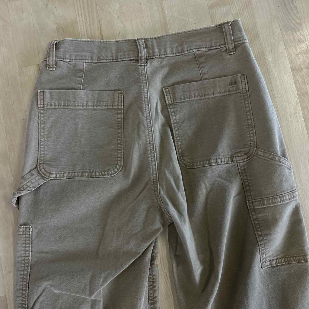 American Eagle Size 0 Khaki Preloved Cargo