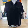 Express Size L Black Preloved MENS Polo