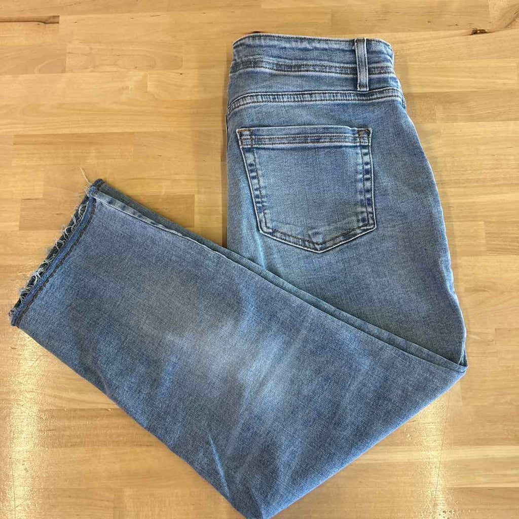 J Jill Size 8P Blue Denim Preloved Jeans
