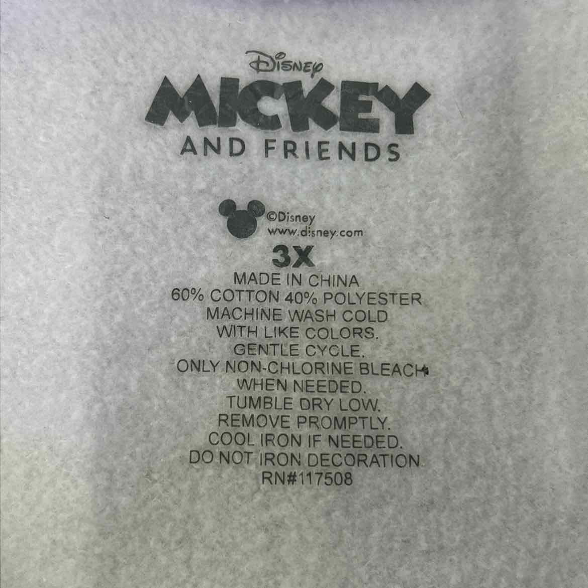 Disney Size 3X White Preloved Sweatshirt