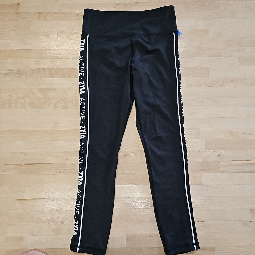 Zyia Size 7 Black Athletic Pants