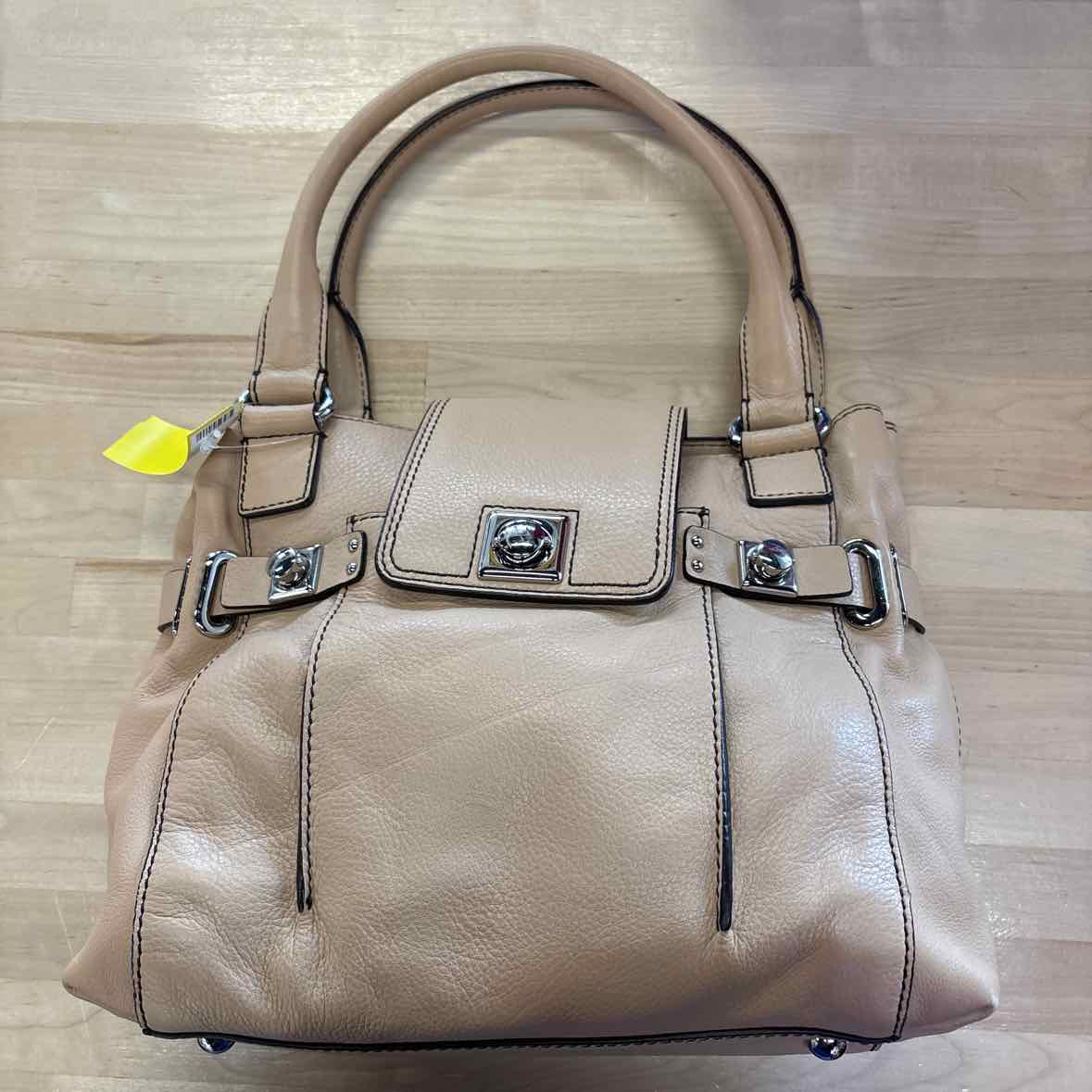 Banana Republic Beige Leather Handbag