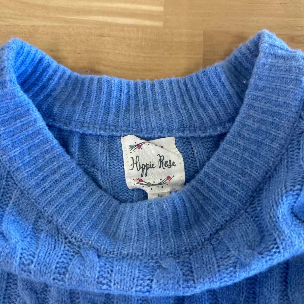 hippie rose Size S Blue Sweater