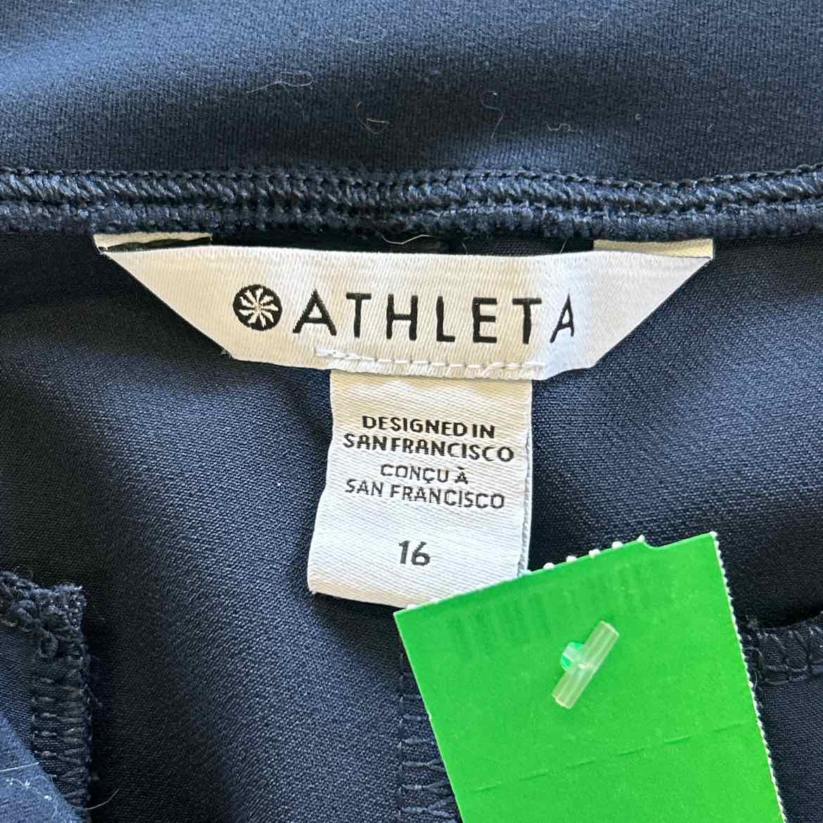 Athleta Size 16 Navy Preloved Pants