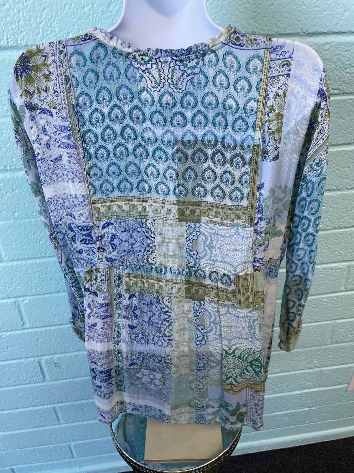 J Jill Size S Blue green Blouse