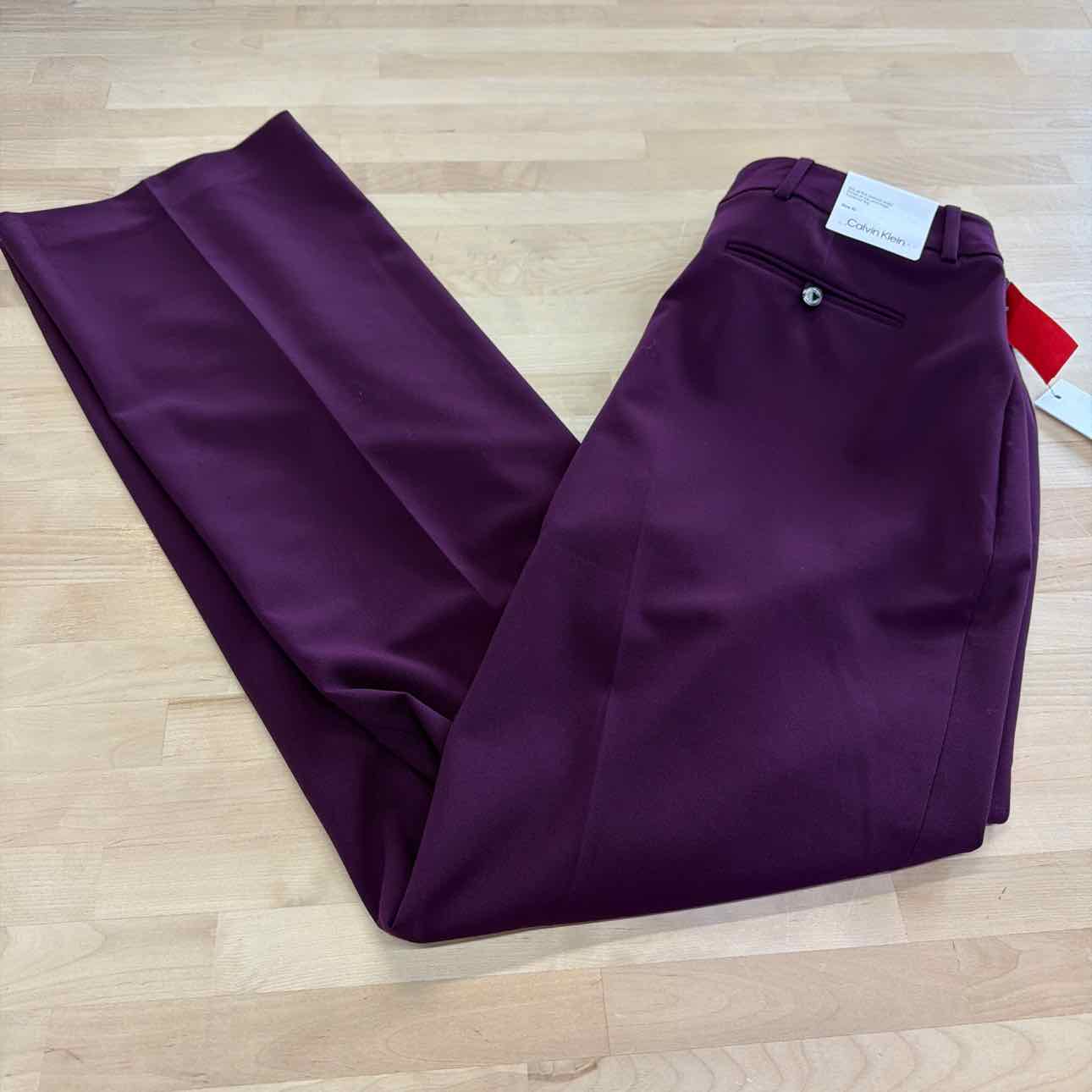Calvin Klein Size 10 Purple New Pants
