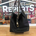 Dooney & Bourke Black Pebbled Leather Preloved Handbag
