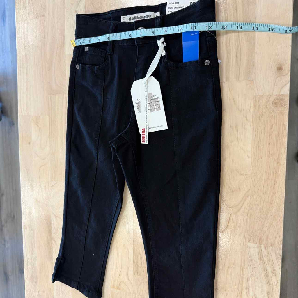dollhouse Women Size 24 Black New Shorts
