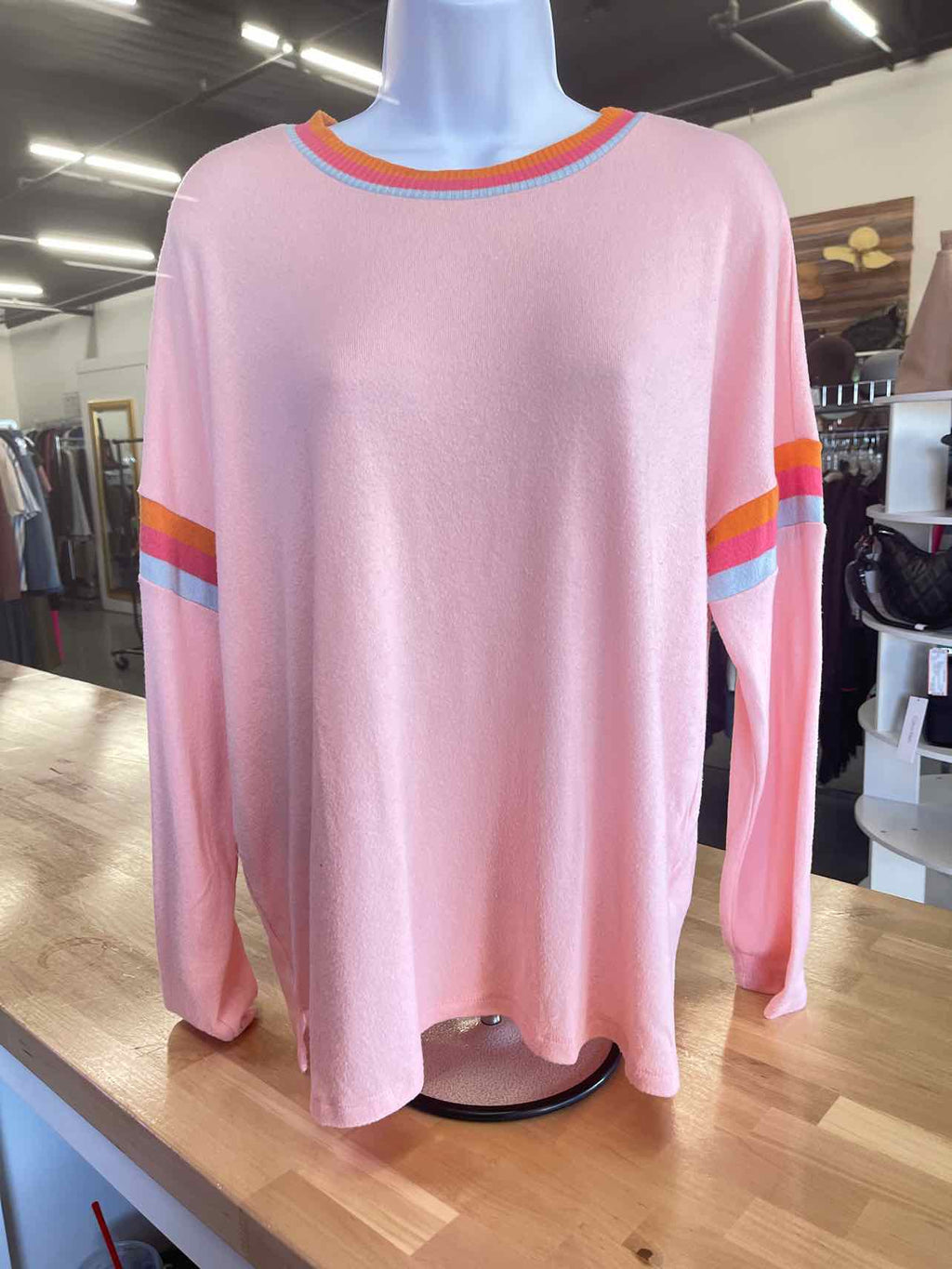 Style & Co. Size M Pink Preloved Sweater