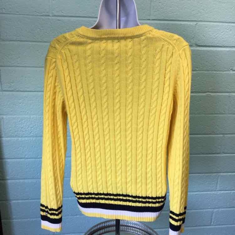 Tommy Hilfiger Size M Yellow Knit Sweater