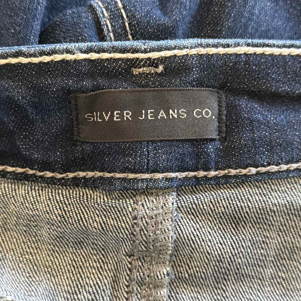 Silver Jean Co. Size 22 Blue Denim Preloved Shorts