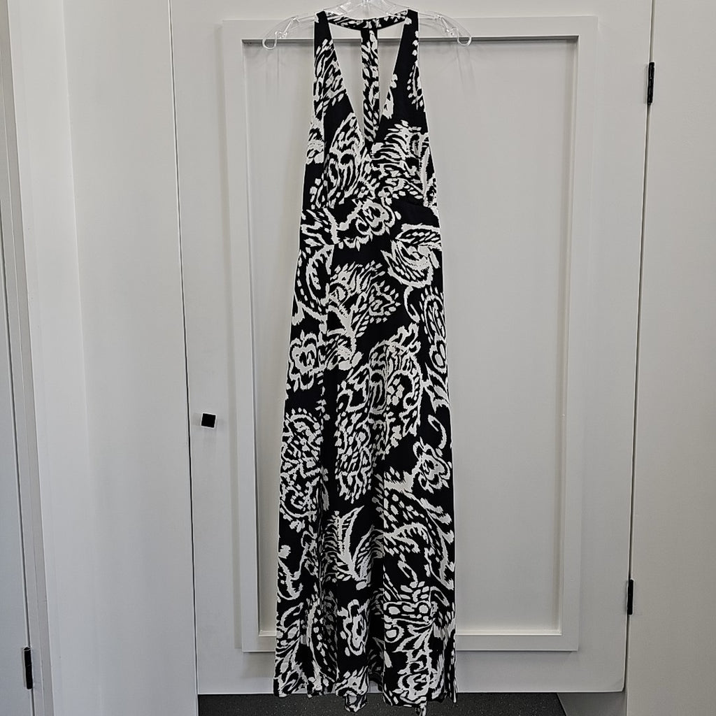 Vince Camuto Size XL Black/White Dress