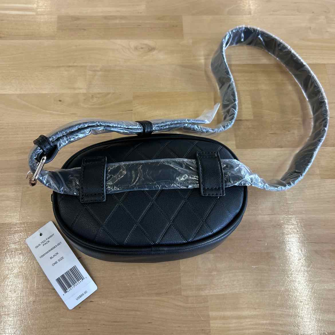 Bebe Black Fanny Pack - accessories