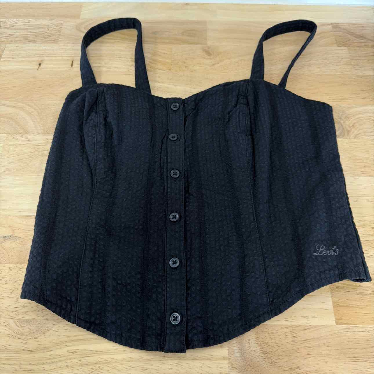 Levi's Size XS Black Levi's Adore Bustier Top