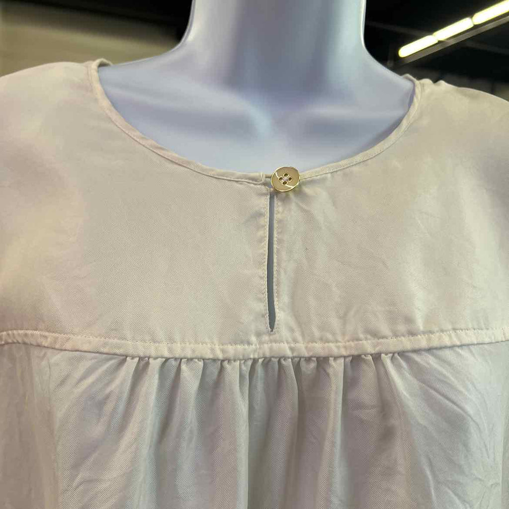 Banana Republic Size M White Preloved Blouse SS