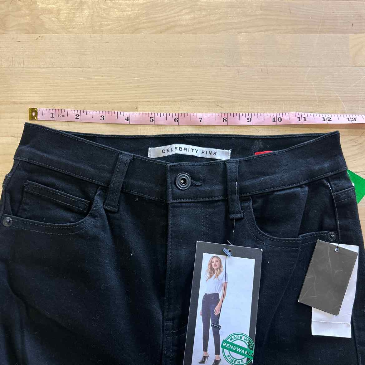 Juniors Celebrity Pink Curvy 27in. Hi Rise Denim Jeans