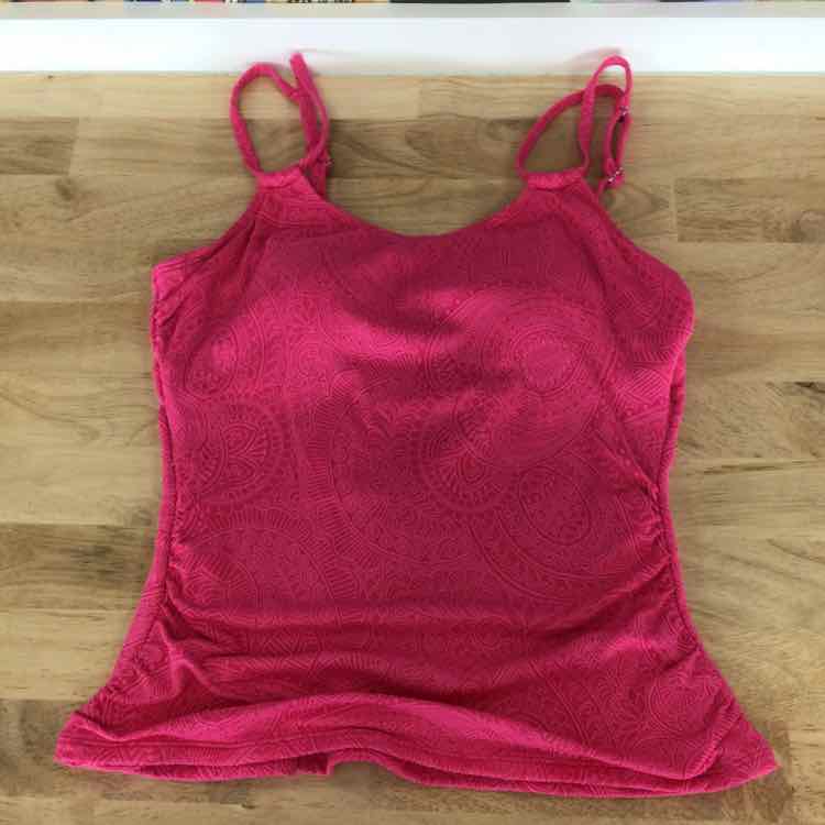Swim Solutions Women's Paisley-Print Tunnel Tankini Top