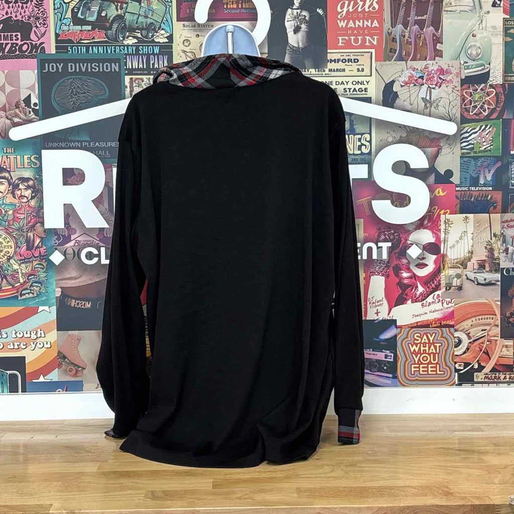 Bebonnie Size XXXL Red & black Knit Top