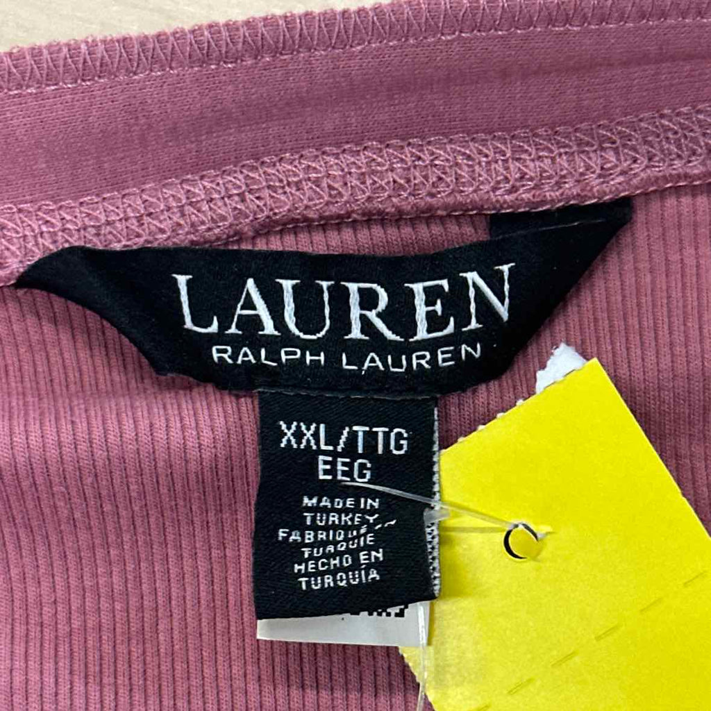 Ralph Lauren Size XXL Pink Long Sleeve