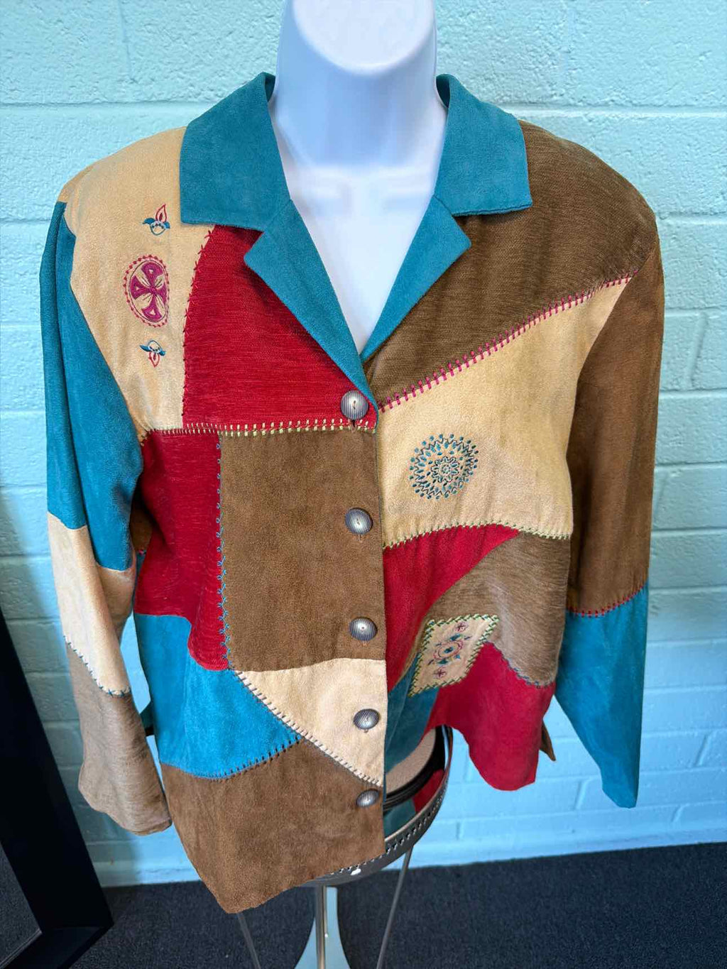 Koret Size L Brown/Teal Jacket