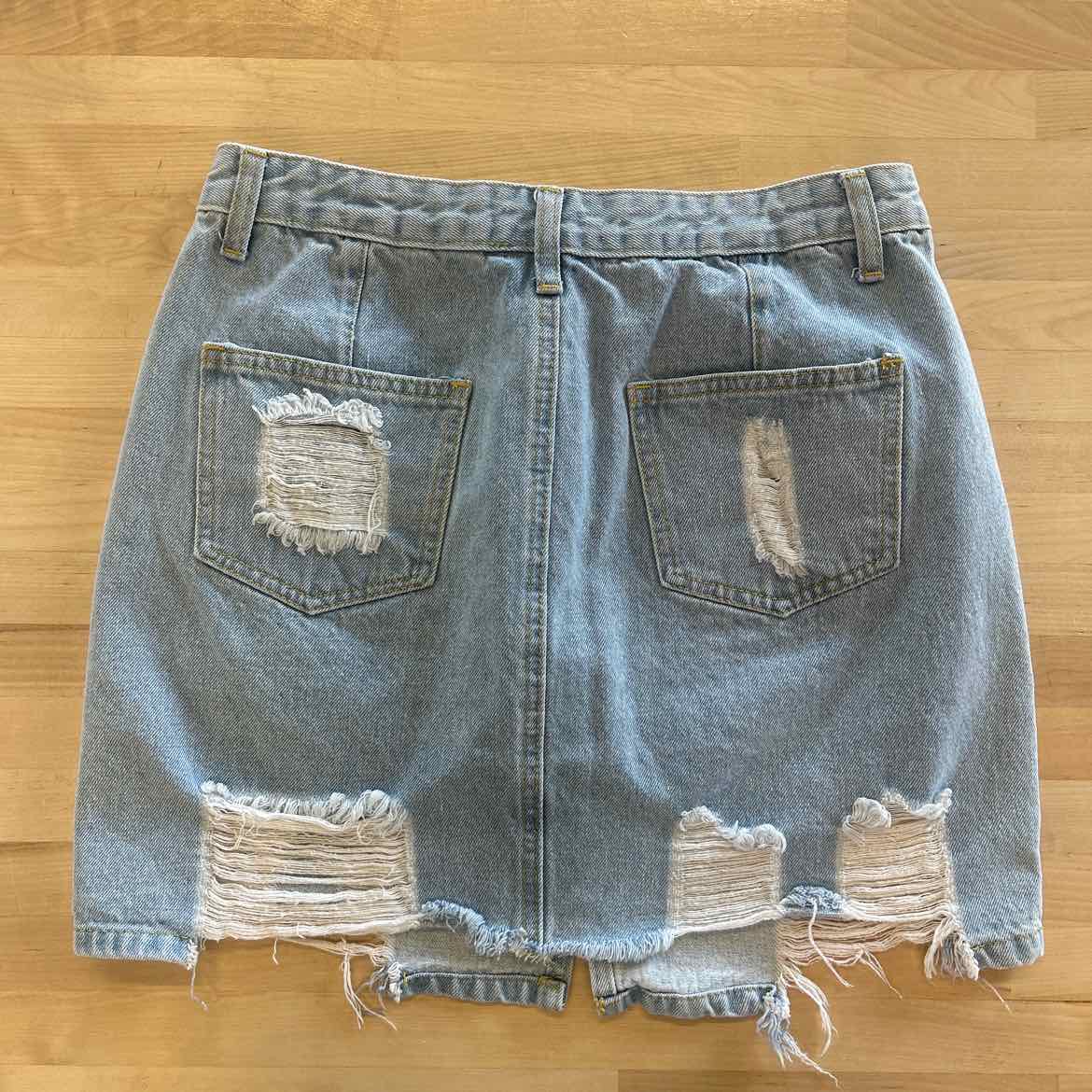 SAGE Size L Blue Used Skirt