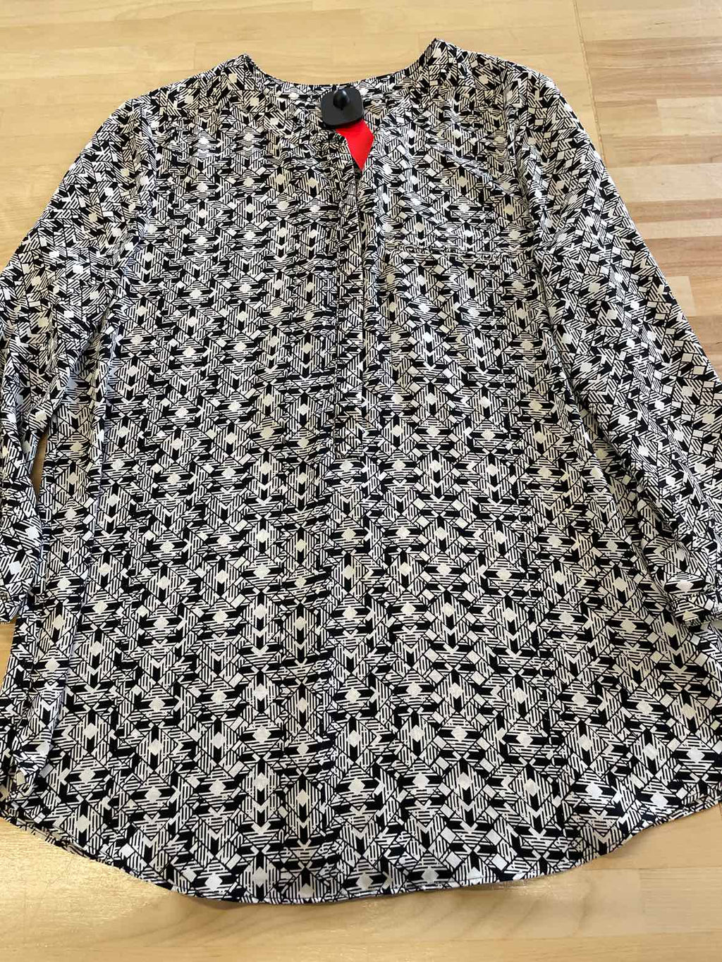 NYDJ Size S Black Blouse