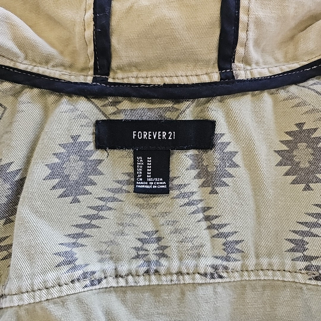 Forever 21 Size M Green Jacket