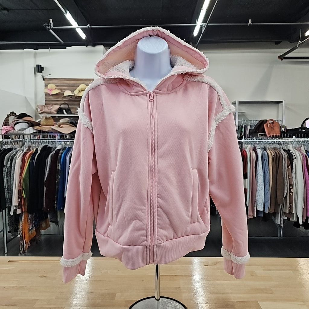 Fame Size M Pink Sweater