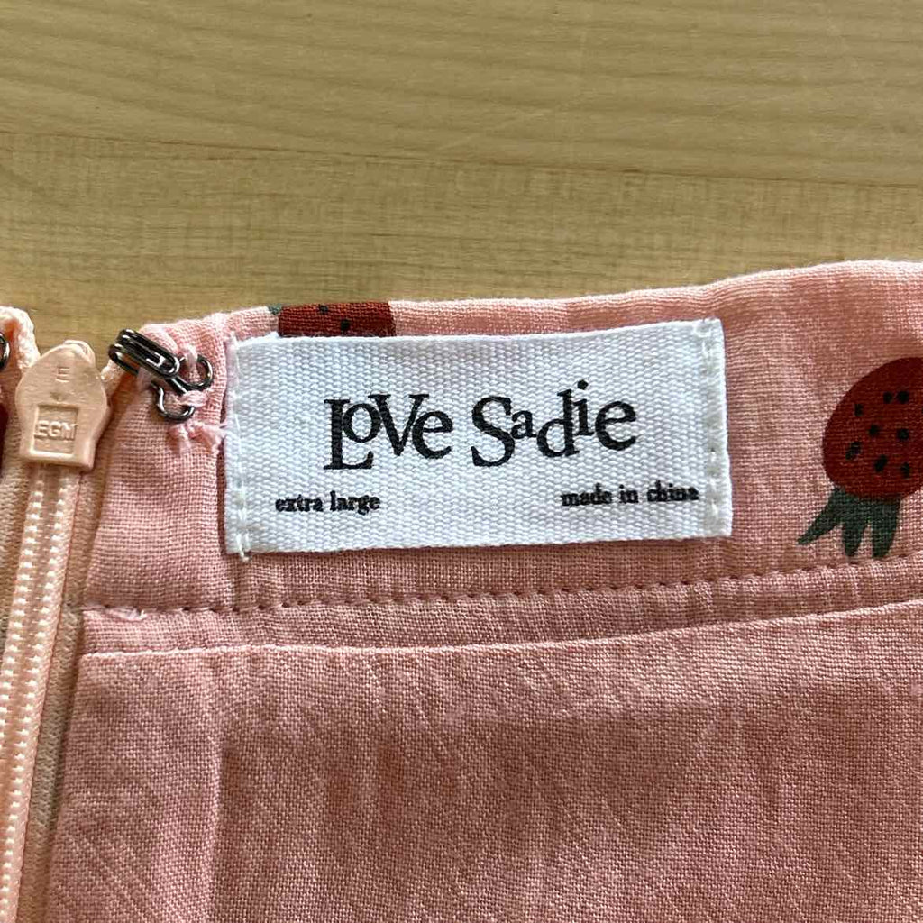 Love Sadie Size XL Pink Preloved Skirt