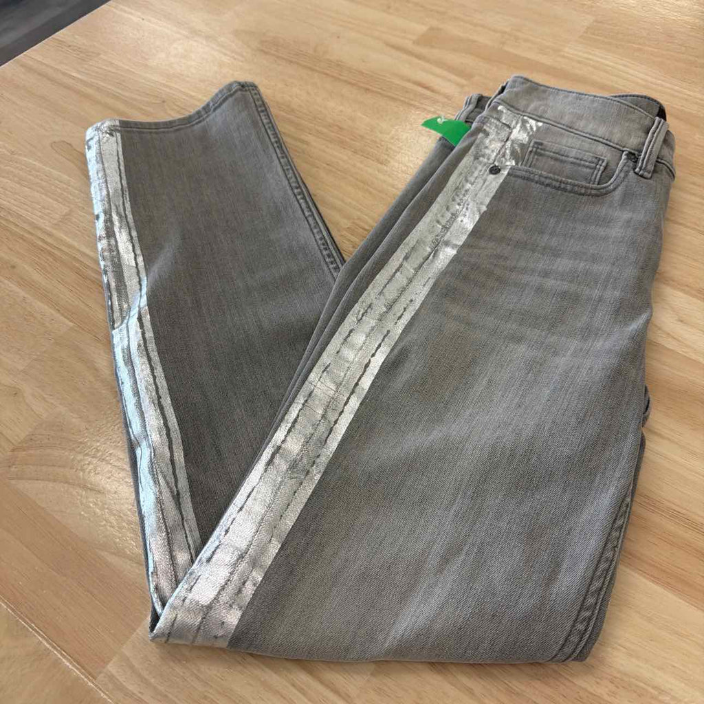 White House Black Market Size 00 Grey Jeans