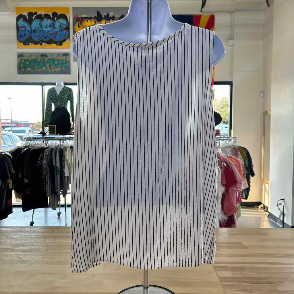 Banana Republic Size XL White Preloved Sleeveless