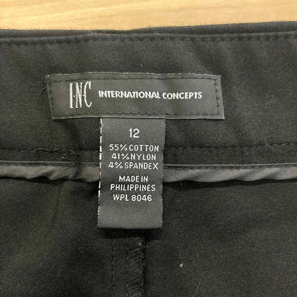 INC Size 12 Black Pants