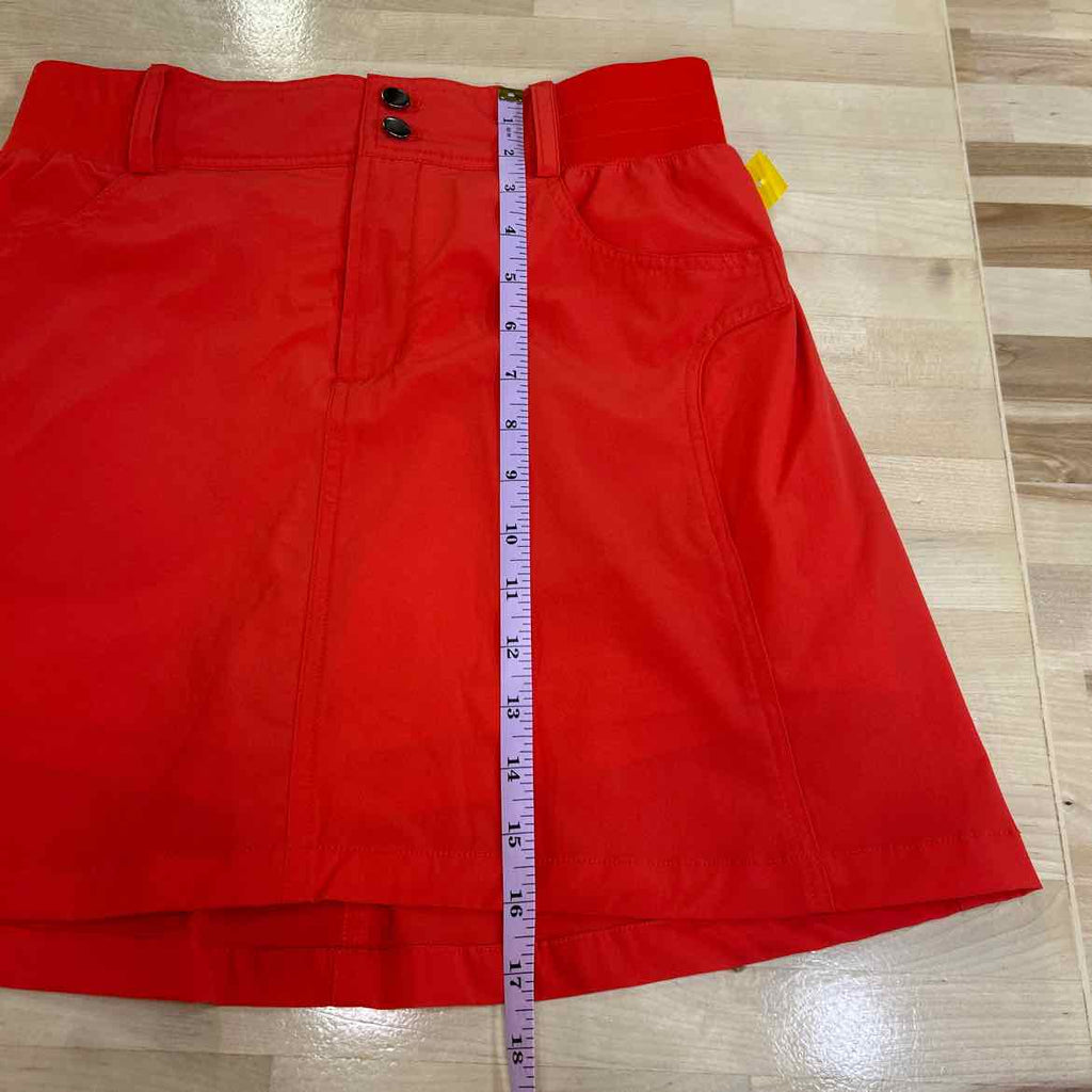 Viodia Women Size S Orange Preloved Skorts