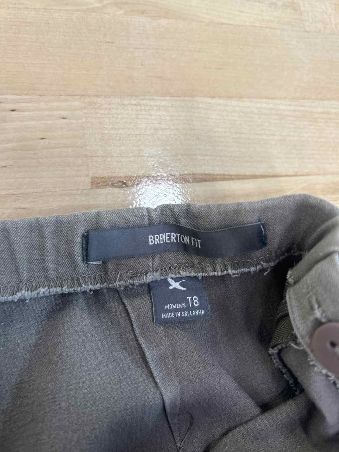 Eddie Bauer Size 8 Tan Preloved Pants