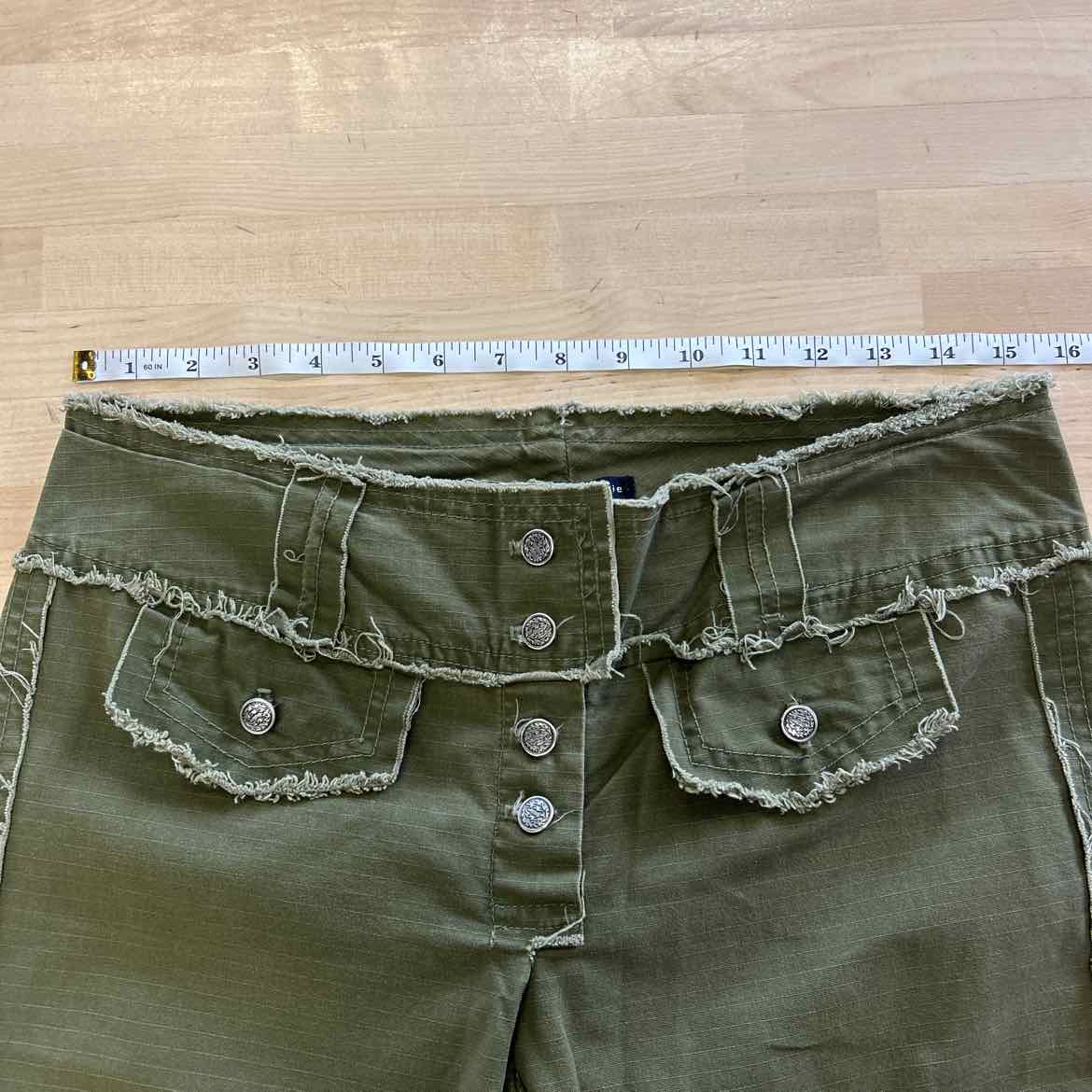 Anthropologie Size 31 Green Preloved Pants